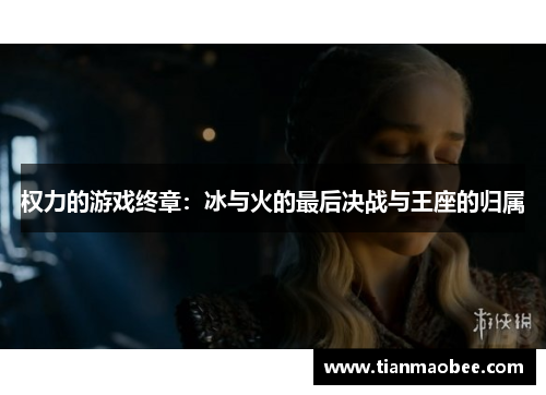 权力的游戏终章：冰与火的最后决战与王座的归属