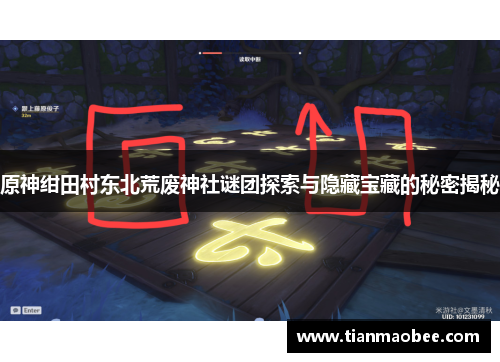原神绀田村东北荒废神社谜团探索与隐藏宝藏的秘密揭秘